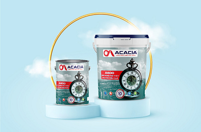 ACACIA paint A600 graphic design