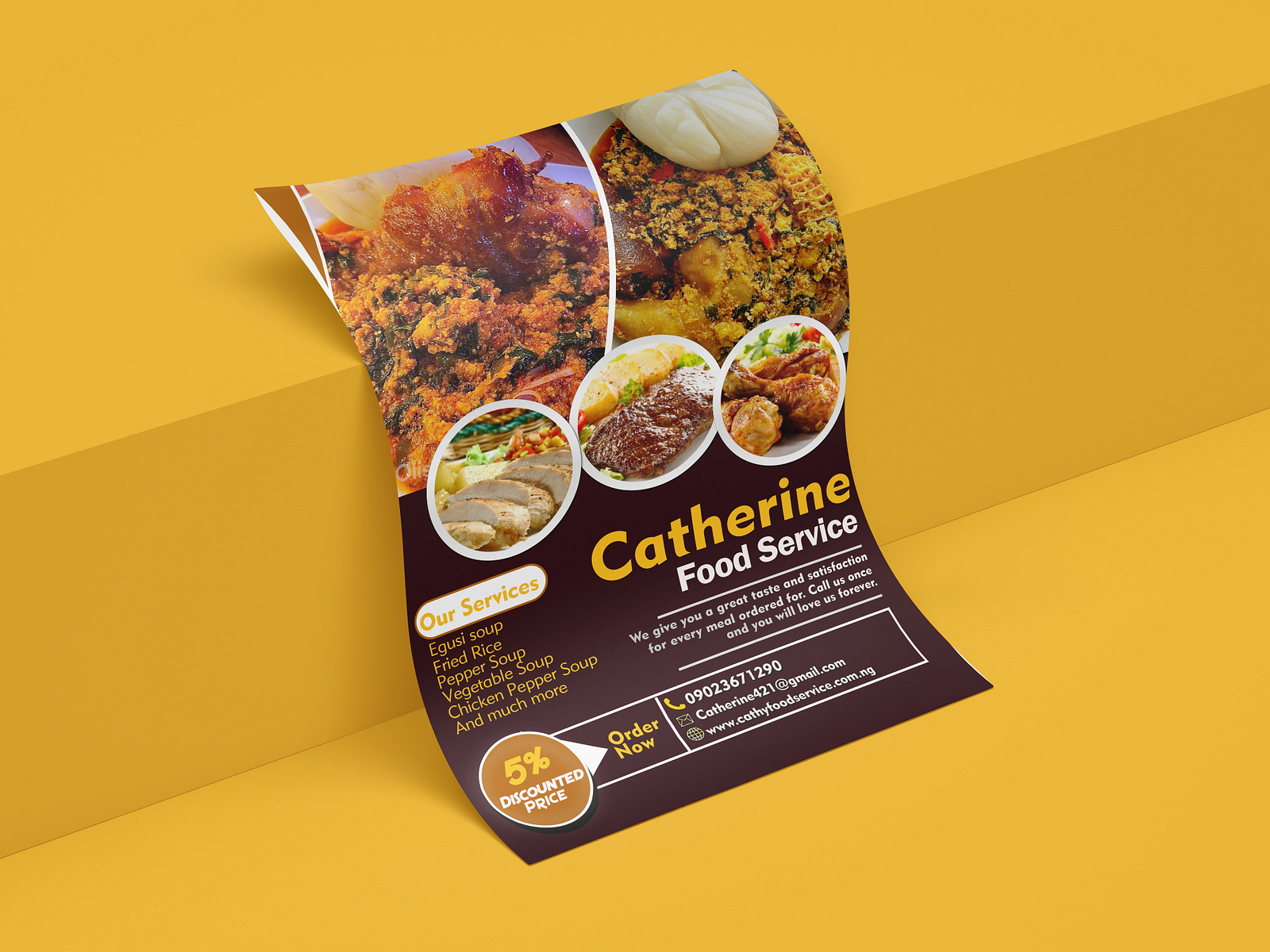 Restaurant food service design by Johnson Osagiede on Dribbble