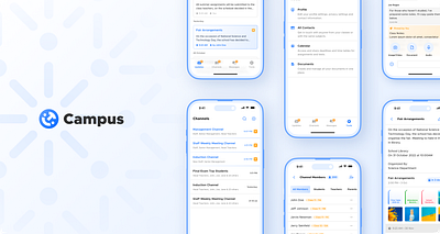 Campus App Design app design ui ux
