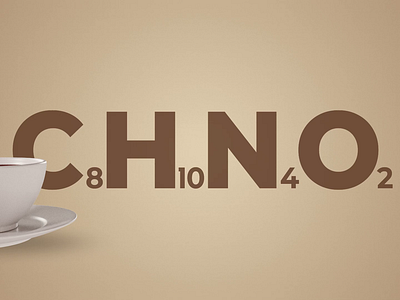 Caffeine Chemistry 2d animation 3d after effects animation caffeine chemistry coffee motion graphics