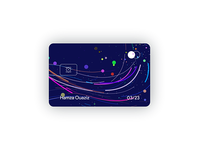 Bank Card Animated Concept 2d animated animation augmented reality bank branding card credit card debit card future mastercard metaverse money motion personal visa