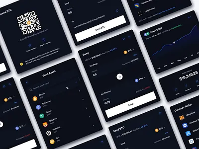 DeFi Components blockchain components cryptocurrency defi design figma product design ui web3