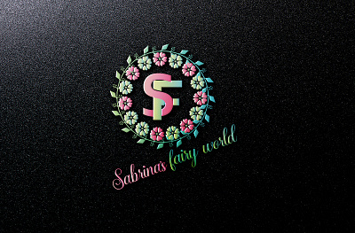 LOGO DESIGN FOR PROFILE Sabrina's Fairy World branding businesslogo creativelogo illustration logo logo design modern profile logo profilepicture vector youtube logo