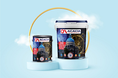 ACACIA paint A22 graphic design