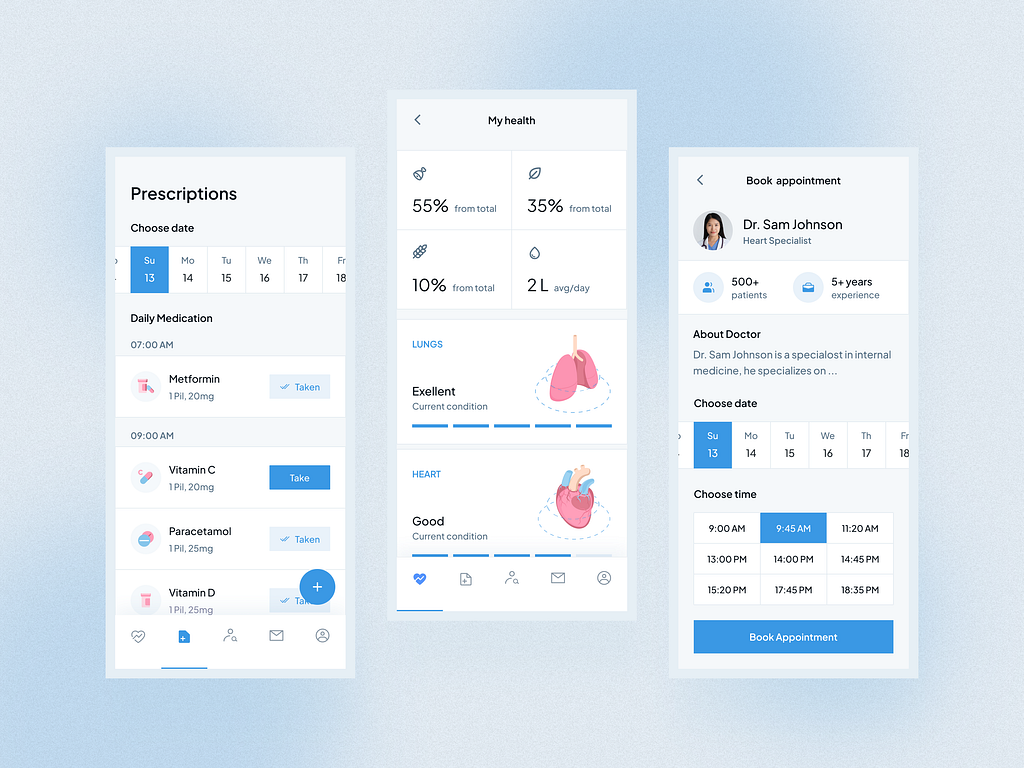 RPM app for patients by Cleveroad 🇺🇦 on Dribbble