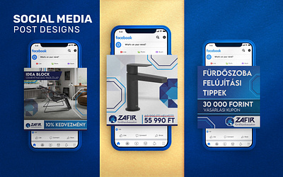 Social Media Design's ad banner branding design graphic design media minimal modern social social media ad