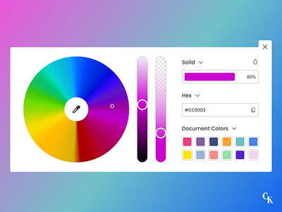 Daily UI 60 - Color Picker color pallette color picker color wheel dailyui dailyui day 01 design graphic design illustration ui ux vector