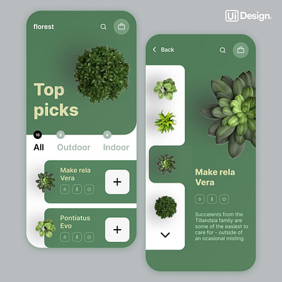 Green Day App - UIDesignz app branding dashboard design graphic design illustration logo mobile app design plant ui ux