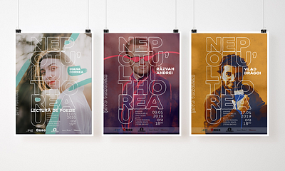 Posters for Nepotu' lui Thoreau branding brush design digital illustration graphic design illustration poster