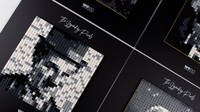 The Legendary Pixels graphic design