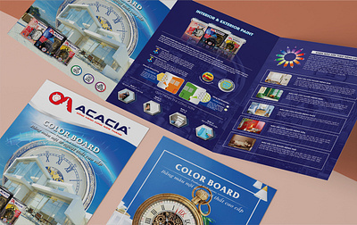 ACACIA brochure design graphic design