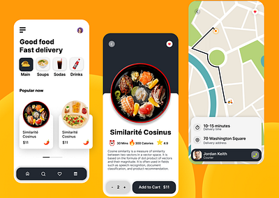 FlavorDash: 🍔🚀 Delightful Food Delivery at Your Doorstep 3d animation app branding design designinspiration graphic design icon illustration logo minimal typography ui ux vector