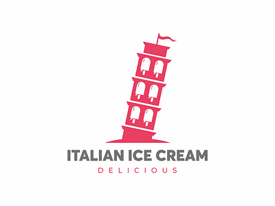 Italian Ice Cream italian ice cream logo pisa