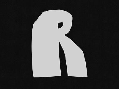 Letter R 36daysoftype design graphic design illustration logo typography vector