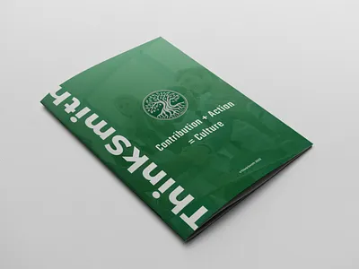 Company Profile Design for ThinkSmith business profile corporate brochure high quality minimal pdf whitepaper