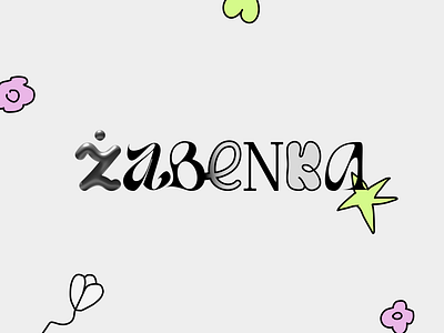 Żabenka branding design graphic design logo typography vector