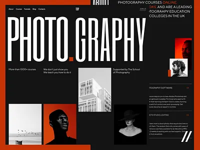 Online Business Card business card courses dashboard design design ui education introduction landing landing page online photography portfolio school ui ux web web site web ui