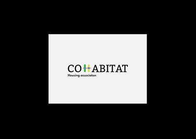 Logo - Cohabitat association brand branding graphic design logo