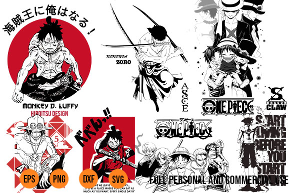 Straw Hat Pirate SVG, One Piece SVG, Anime SVG - SVG Secret Shop