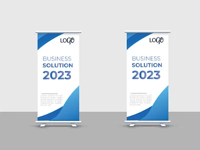 Business Roll Up Banner Design banner business design graphic design roll up banner