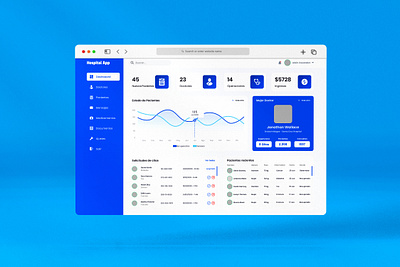 (UX/UI) - Hospital App branding graphic design ui