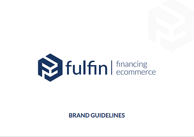 Fulfin - Brand Guidelines branding graphic design logo ui