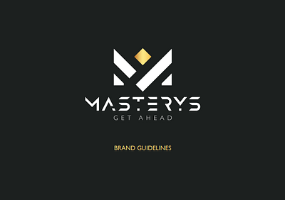 MASTERYS - Brand Guidelines advertising app branding graphic design illustration logo typography ui