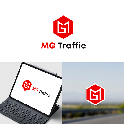 Mg Traffic logo designed branding design graphic design illustration logo road traffic typography vector