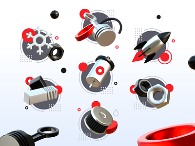 Industrial Icons designs, themes, templates and downloadable graphic ...