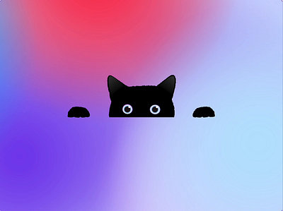 Cute/cat banking app (animation) animation app banking branding cat illustration motion graphics payment ui