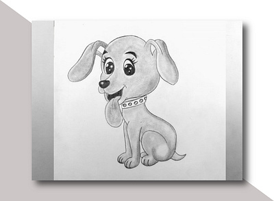 Dog Pencil Art Drawing cartoon art cartoon drawing digital art dog pencil art drawing dog sketching drawing graphic design illustration pencil art pencil art drawing sketch sketching