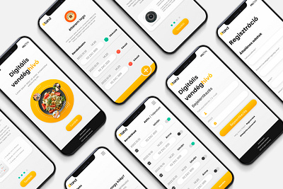 Stand restaurant app app branding design figma graphic design product ui ux