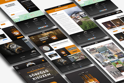 Hajdú Serház Website app elementor figma graphic design logo ui we webdesign website