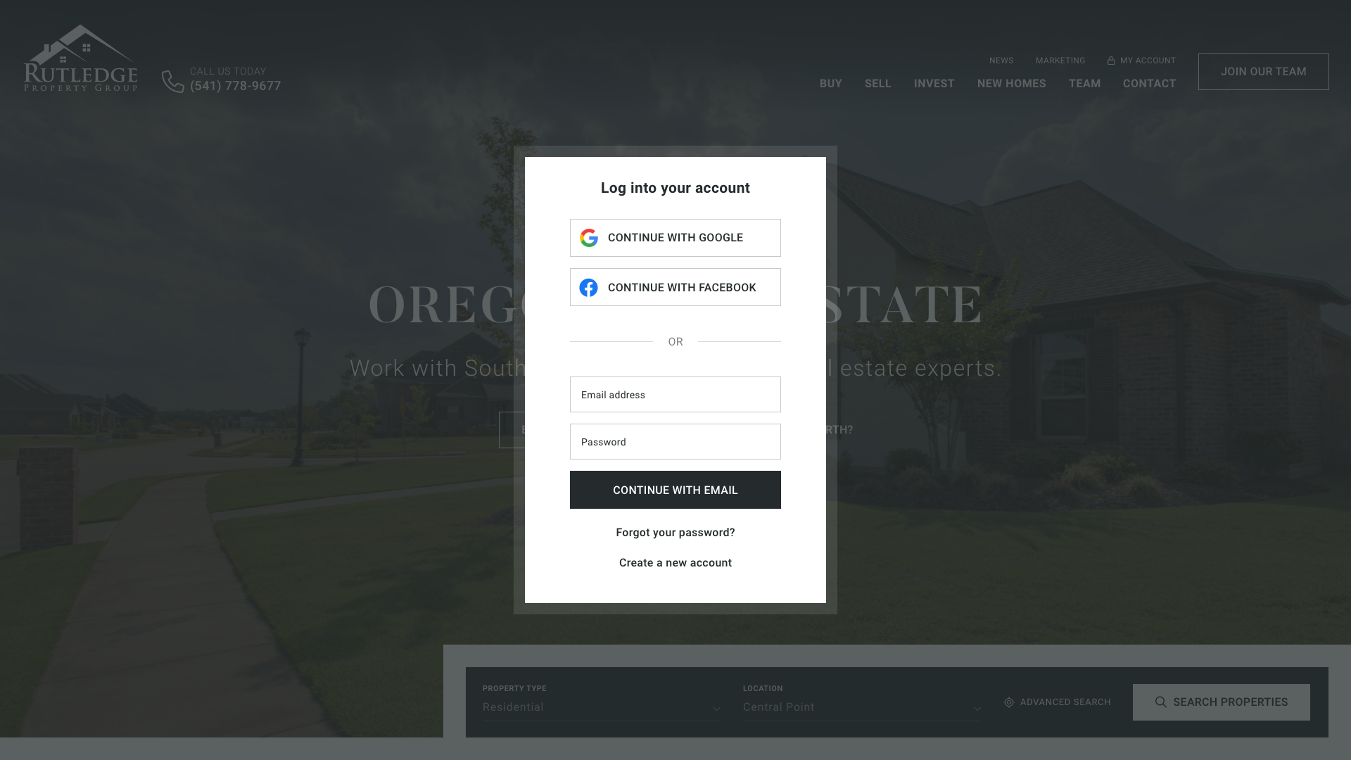 Rutledge Property Group site Redesign by Juggernaut™ Marketing on
