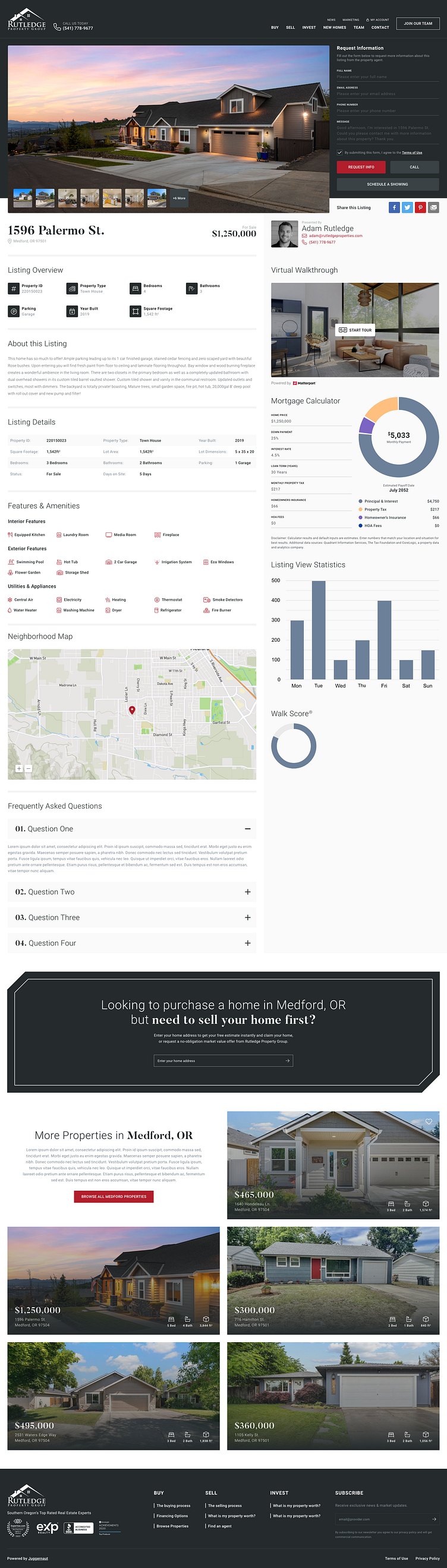 Rutledge Property Group Website Redesign By Juggernaut™ Marketing On