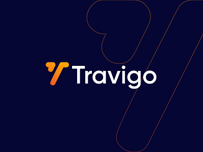 Travigo - letter T travel logo design best logo branding go letter t logo logo logo design modern logo popular logo top logo tour logo tourism travel trip