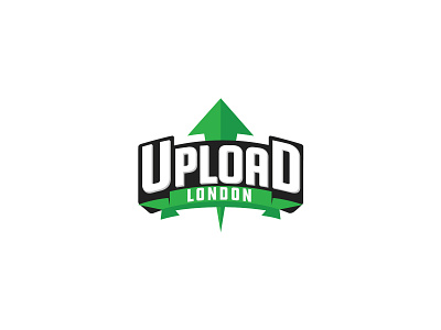 Upload Event Logo 2d brand design brand identity branding design graphic design illustrator logo logo design logomark typography vector