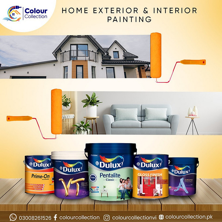 Social Media Ad Post | ICI Dulux Paints | Colour Collection by ...