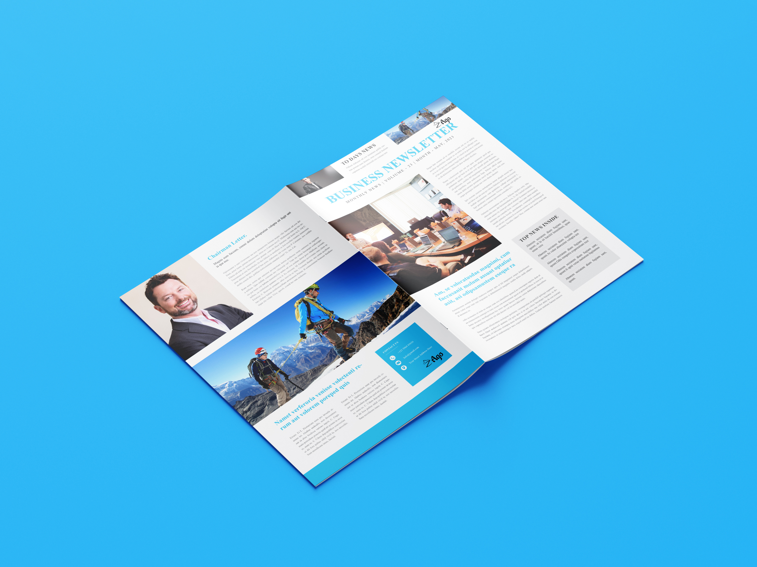 Business News Letter branding businessnewsletter businessproposal company flyer companybusiness corporate newsletter design flyer graphic design illustration indesign logo mohammad anamul hoq motion graphics newsletter ui vector