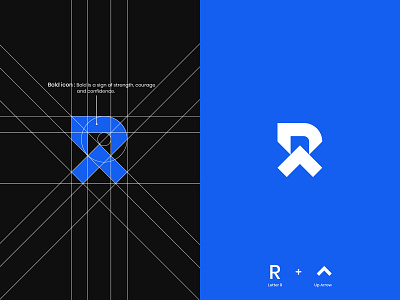 Letter R + Up Arrow Logo Design arrow logo brand identity branding business logo graphic design illustration initial logo letter logo logo logo design logofolio logos logotype minimal logo modern logo r r logo ui ux vector logo