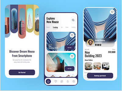 Real state app design animation apartment app design app development app interface dream home elite apartment house rent mobile app mobile ui property real estate agency real state real state ui real state ui design rent app rental app uiux