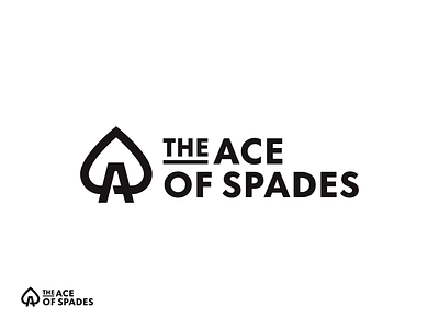 The Ace Of Spades logo ace branding card gambling lemmy logo logodesign logodesigner mark motorhead music rock spades symbol