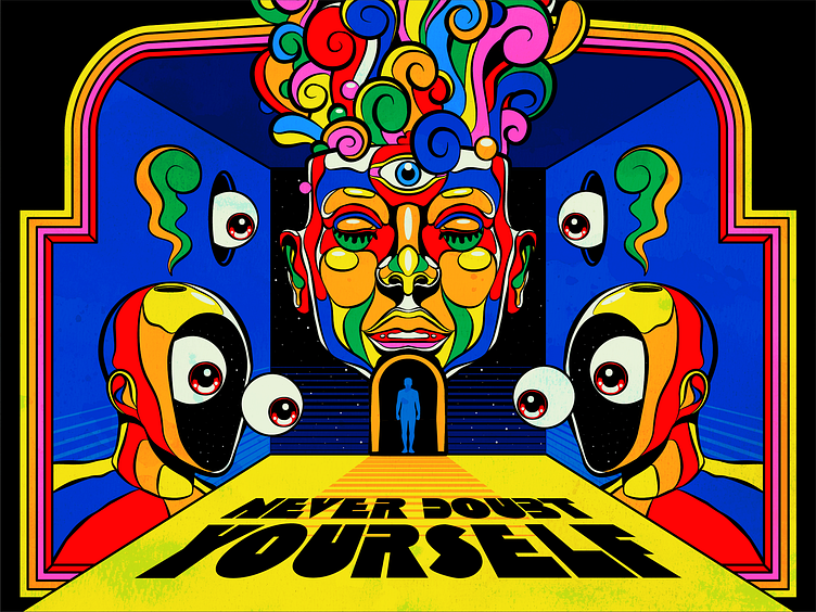 Never doubt yourself by Roberlan Borges Paresqui on Dribbble