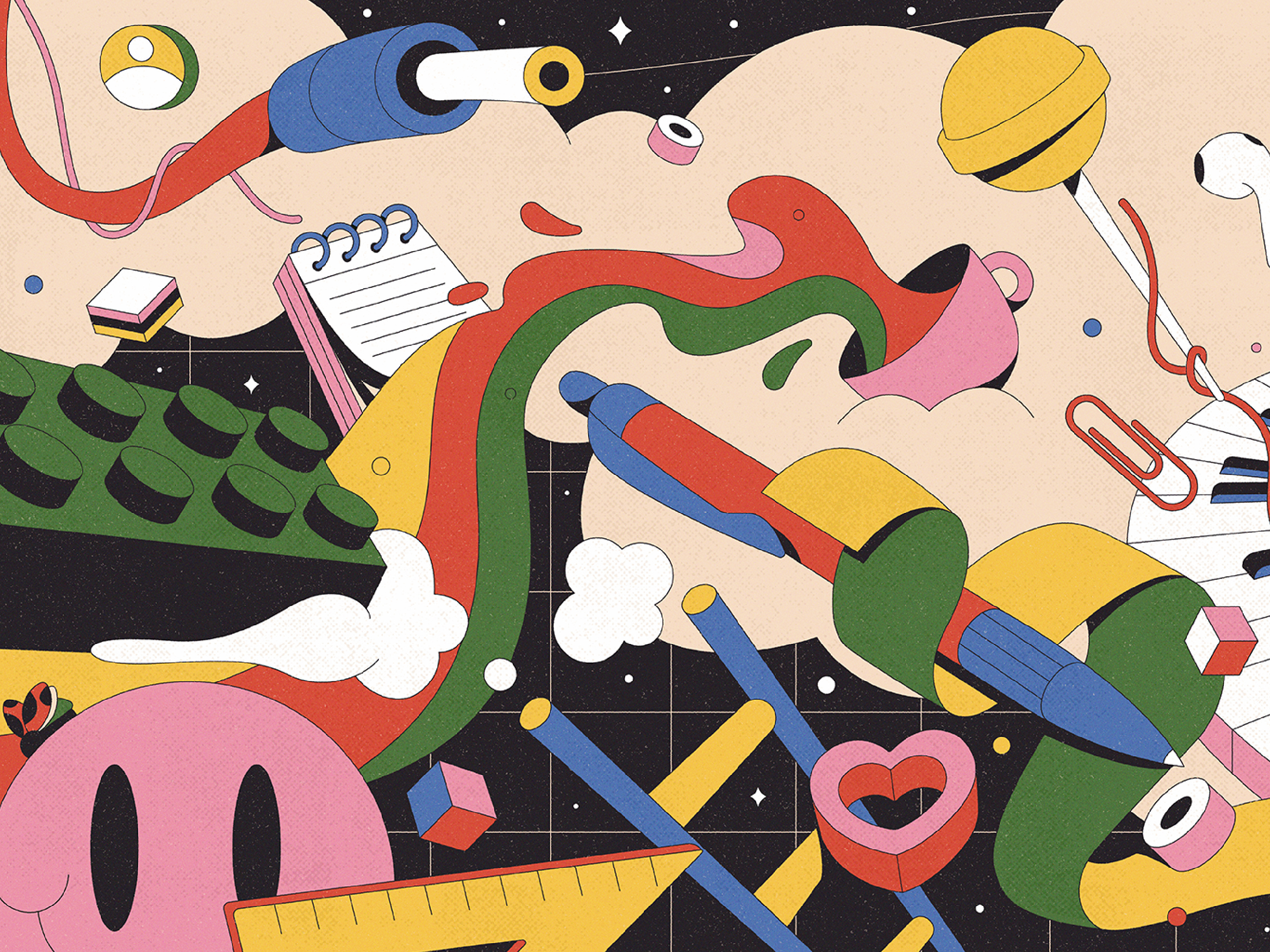 Every Friday 2d animation banner brand branding character character design design dynamic graphic design icons illustration music sony spot illustration storyboard ui vector website website banner