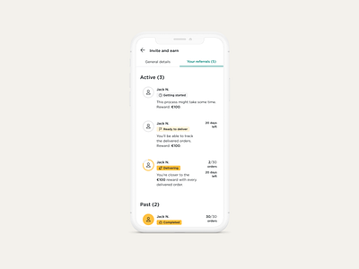 Courier Referral System - Glovo