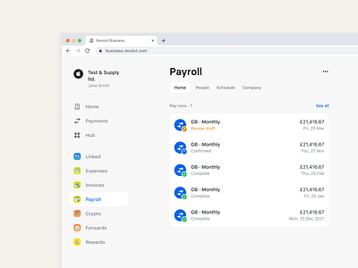 Payroll for Revolut