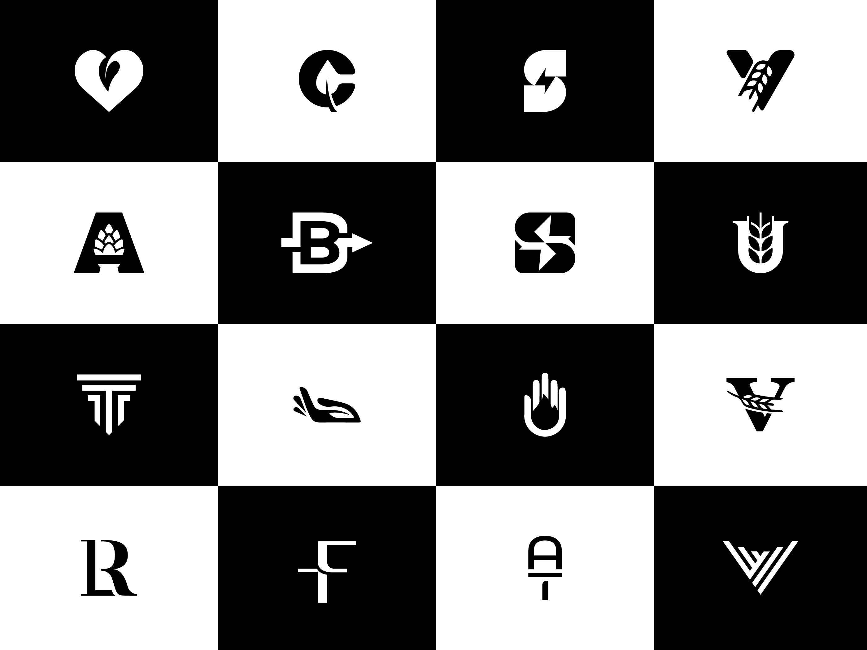 Logo Collection abstract logo brand brand identity design identity identity design logo logo design logo inspiration logo mark logodesign logomark logos logotype minimal logo minimalist logo modern logo negative space simple logo symbol