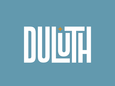 Visit Duluth Logo branding city logo duluth duluth minnesota logo logo design minnesota travel travel brand travel logo type logo typography