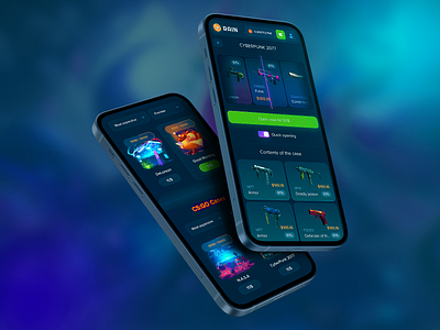 RainBet - Open Case Interface 3d case bet betting case casino crypto casino cs go gambling game interface nft case open open case p2e rainbet skins slots sport ui ux web design