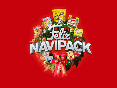 Landing "Feliz Navipack" para Grupo Venado graphic design ui